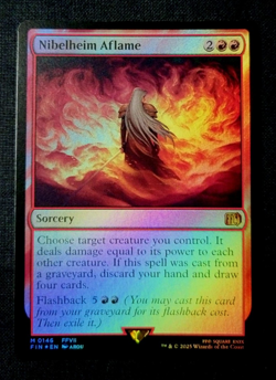 Nibelheim Aflame FOIL FINAL FANTASY - Image 3