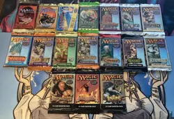 Magic The Gathering Sealed Draft Booster Packs: 4th Ed. (1995) - Scourge (2003) - Image 2