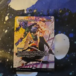 MTG relentless assault mythic rare Spiderman universes beyond - Image 1
