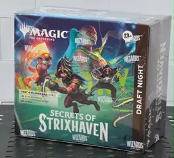 Magic The Gathering: Secrets Of Strixhaven DRAFT NIGHT Box (SEALED!) 🦭 - Image 1