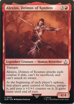 Alexios, Deimos of Kosmos - U33 - MTG - Universes Beyond: Assassin's Creed (ACR) - Image 1
