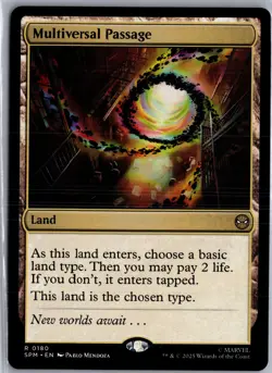 Multiversal Passage 180 MTG Marvel's Spider-Man Non-Foil NM/M - Image 1