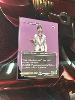 Mtg Jennifer Walters Borderless 0355 - Marvel Super Heroes + Bonus Foils - Image 4