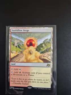 Magic the Gathering Sunbillow Verge Aetherdrift M/NM - Image 1