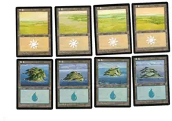 Full set Basic Land MTG Magic Portal Set Simplified Chinese Alternate Art NM/EX - Image 2