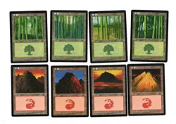 Full set Basic Land MTG Magic Portal Set Simplified Chinese Alternate Art NM/EX - Image 4