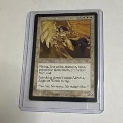 MTG Magic the Gathering Akroma, Angel of Wrath Legions Rare White EN 1/145 - Image 1