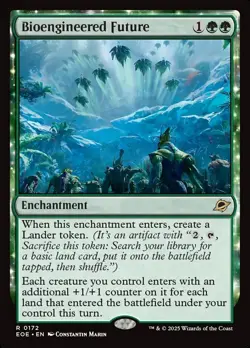 Bioengineered Future 172 Reg Rare NM Magic: The Gathering Edge of Eternities - Image 1