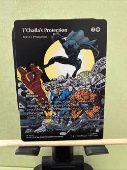 T'Challa's Protection - Teferi's Protection (Borderless) Marvel Universe Regular - Image 1