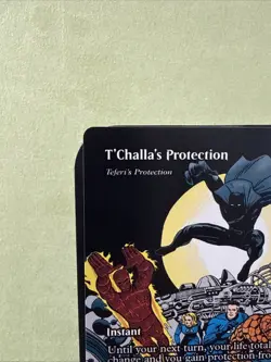 T'Challa's Protection - Teferi's Protection (Borderless) Marvel Universe Regular - Image 2