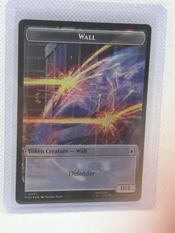 Wall/ Moloid Double-Sided Token (FOIL) Marvel Super Heroes 0001/0013 - Image 1