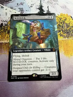 M.O.D.O.K. MSH NM MTG M 0408 Extended Art - Image 1