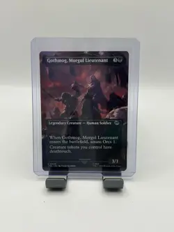 MTG, Gothmog, Morgul Lieutenant $3 ORDER MIN (Borderless) 419 NM UB: LTR Regular - Image 1