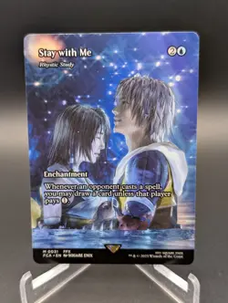 Stay with Me - Rhystic Study (Showcase) Final Fantasy: Through the Ages Regular - Image 1