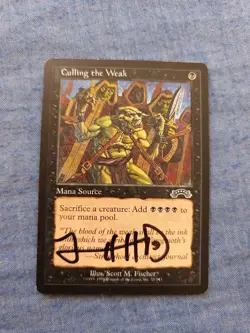Culling the Weak, Attunement, SIGNED - Image 2