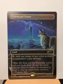Command Tower (7063) (Rainbow Foil) Secret Lair Drop Foil - Image 1