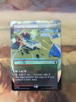 Training Compound (Borderless) Marvel Super Heroes Foil - Image 1