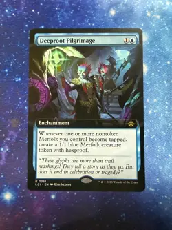 Deeproot Pilgrimage (Extended Art) R The Lost Caverns of Ixalan 361 NM - Image 1