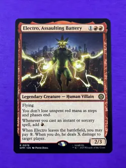 Wizards of the Coast Electro, Assaulting Battery 0076 Rare Red - Image 1