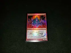 MTG 1x Judge Promo red rare HP FOIL Grim Lavamancer - see description - Image 1