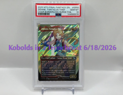 Final Fantasy Mtg Zidane Tantalus Thief (Borderless) (Surge Foil) #0550 PSA 10 - Image 1
