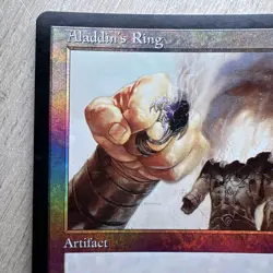MTG Magic The Gathering - Aladdin's Ring FOIL - 7th Edition - Artifact Rare - Image 4
