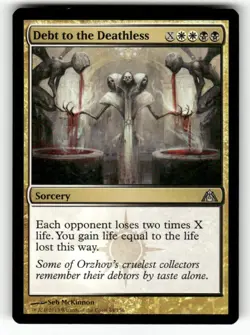 Debt to the Deathless 64 Uncommon Dragon's Maze Magic: The Gathering Near Mint - Image 1