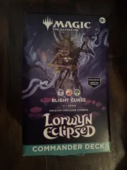 Blight Curse - Lorwyn Eclipsed MTG Commander Deck - Sealed - Image 1