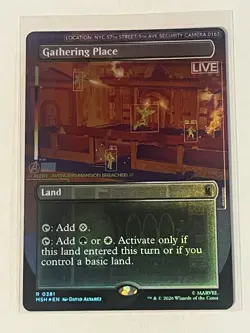 Gathering Place (Borderless) Marvel Super Heroes Foil - Image 1