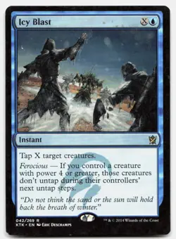 Icy Blast 42 Rare Khans of Tarkir Magic: The Gathering Lightly Played - Image 1