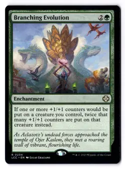 Branching Evolution NM* The Lost Caverns of Ixalan Commander 0234 -UnltdCards - Image 1