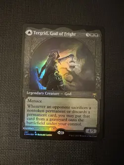 Tergrid, God of Fright/ Tergrid's Lantern - Kaldheim​​​(KHM) - Showcase FOIL - Image 1