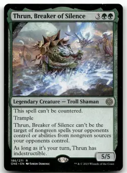 Thrun, Breaker of Silence #186 (NM) Phyrexia All Will Be One ONE Magic MTG - Image 1