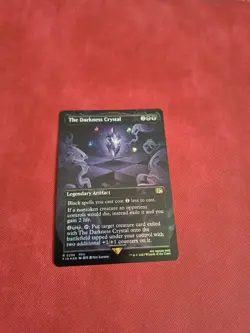 MTG Final Fantasy The Darkness Crystal Borderless Foil - Image 1