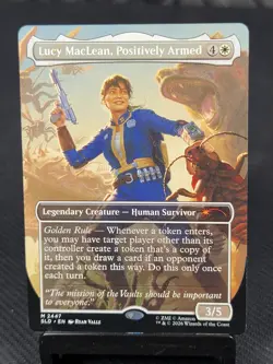 Magic The Gathering - Secret Lair - Lucy MacLean, Positively Armed - #2447 - Image 1