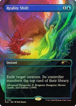 Reality Shift Foil D&D Secret Lair NM MTG - Image 1