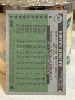 2025 Topps Heritage #345 All-Time All-Stars Roberto Clemente Pittsburgh Pirates - Image 2