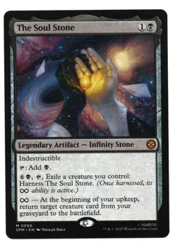 MTG The Soul Stone, NM-Mint, English Marvel's Spider-Man Mythic M 0066 - Image 1