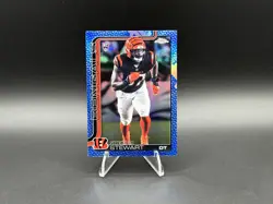 Shemar Stewart 2025 Topps Chrome #363 Blue Refractor Rookie RC /150 - Image 1