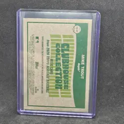 2025 Topps Heritage - Clubhouse Collection Relic Mike Trout #CCR-MT hand /77 tp - Image 2