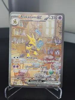 Alakazam EX Scarlet & Violet-151 201/165 Special Illustration Rare Pokemon - NM - Image 1