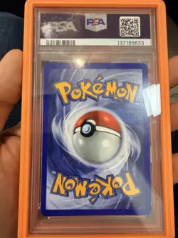 1999 POKEMON GAME 1ST #2 BLASTOISE Shadowless Holo PSA 8.5 - Image 3