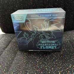 Pokemon TCG Mega Evolution Phantasmal Flames Elite Trainer Box ETB New Sealed - Image 1