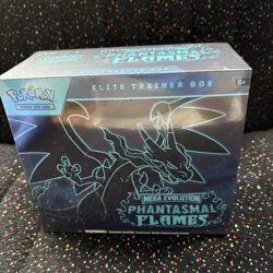 Pokemon TCG Mega Evolution Phantasmal Flames Elite Trainer Box ETB New Sealed - Image 2