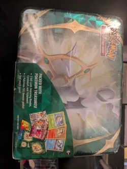 Pokemon TCG Arceus Collector’s Chest Lunchbox Tin Spring 2022 Factory Sealed - Image 1
