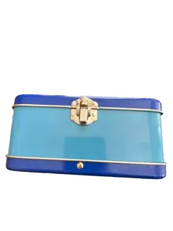 Vintage POKEMON Storage Box tin mini lunchbox 1998 Nintendo Accessory Network - Image 2