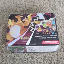 Pokemon TCG Charizard Collector Chest Lunchbox Tin Fall 2020 Edition New - Image 1