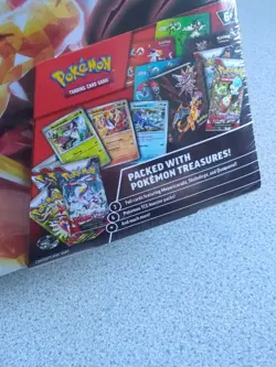 Pokemon 2023 Collectors Chest Lunchbox Tin Charzard READ DESCRIPTION - Image 2