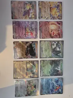Pokemon TCG Collection Of Paldea Evolved EX Cards X10 Bundle - Image 1