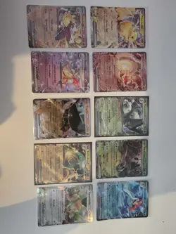 Pokemon TCG Collection Of Paldea Evolved EX Cards X10 Bundle - Image 2
